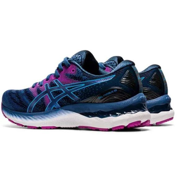 Asics Wmns Gel Nimbus 23 Digital Aqua Plum 1012A885-402 Size 8 us 39 EUR - Picture 3 of 8